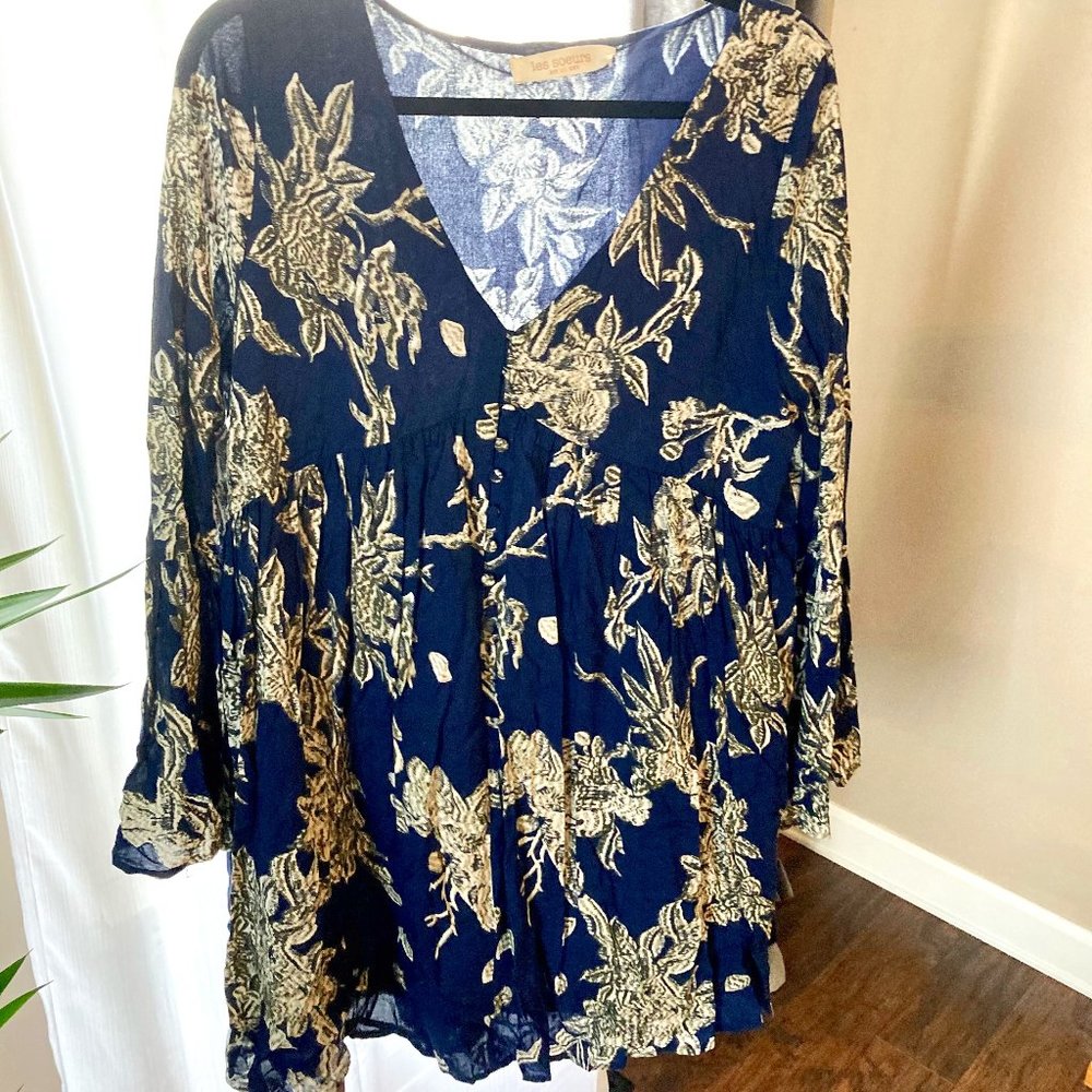 *NEVER WORN* Boutique Navy Blue Dress